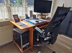 Bureau met bureaustoel, Ophalen, Gebruikt, Bureau