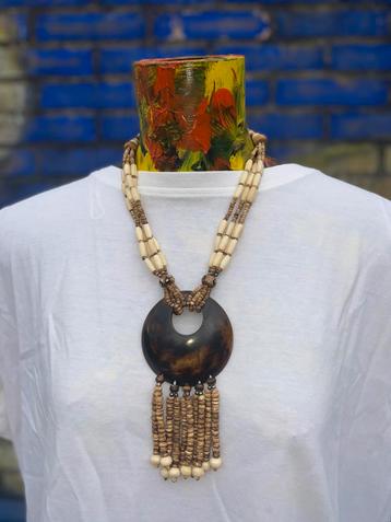 Ibiza Boho Ketting - Bohemien stijl beschikbaar voor biedingen