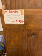 2e-Hands Oud Teak Tafel 140 x 90cm, echt stevig, stoer hout., Ophalen, Zo goed als nieuw