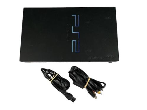 Playstation 2 Phat + Kabelstjes (Zonder Controller) (PS2), Spelcomputers en Games, Games | Sony PlayStation 2, Gebruikt, Ophalen of Verzenden