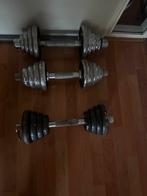 Diverse Halterset - Gebruikt. €15 per stok., Sport en Fitness, Fitnessmaterialen, Ophalen of Verzenden, Gebruikt, Armen, Halterset