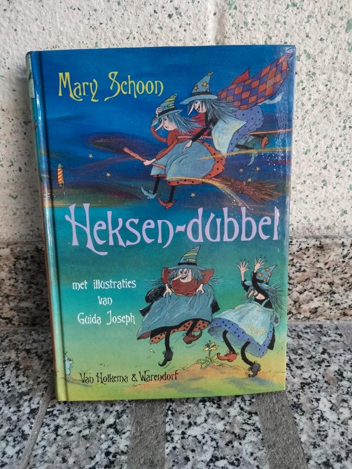 Heksen-dubbel - Mary Schoon, Boeken, Kinderboeken | Jeugd | onder 10 jaar, Gelezen, Sprookjes, Ophalen of Verzenden