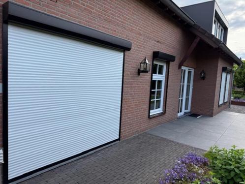 Elektrisch bedienbare aluminium rolluiken (8 stuks), Doe-het-zelf en Verbouw, Rolluiken, Gebruikt, Wit, Elektrische bediening