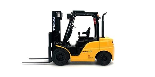 Hyundai 30D-9V Vorkheftruck, Hobby en Vrije tijd, Modelauto's | Overige schalen, Nieuw, Overige typen, Ophalen of Verzenden