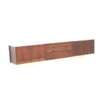 Vintage hangend dressoir televisiemeubel jaren '60 design, Verzenden, Gebruikt