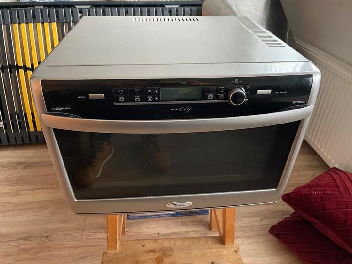 Whirlpool Combimagnetron JT368/SL - Zeer Goede Staat, Witgoed en Apparatuur, Magnetrons, Gebruikt, Vrijstaand, Combimagnetron