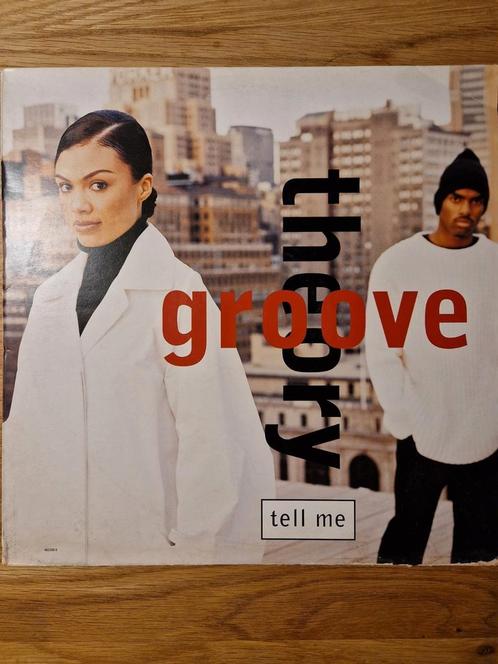 Groove Theory - Tell me 12 Inch maxi single, Cd's en Dvd's, Vinyl | R&B en Soul, Gebruikt, R&B, 1980 tot 2000, 12 inch, Ophalen of Verzenden