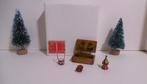 Oud houten speelgoed kist tol muis poppenhuis pop miniaturen, Verzenden, Poppenhuis