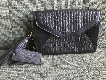 Lederen Clutch / handtas kaviar gouche Zalando, echt leer! beschikbaar voor biedingen