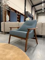 Nieuw Harvink Blazoen fauteuil Panama stof Design stoel Hout