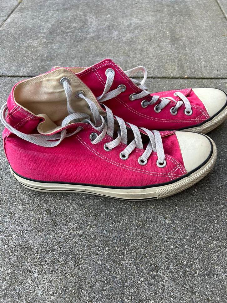 Converse Chuck Taylor All Star, maat 39, fuchsia roze, Kleding | Dames, Schoenen, Gedragen, Sneakers of Gympen, Roze, Ophalen of Verzenden