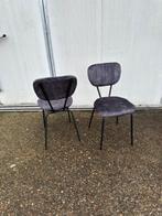 72 restaurant bistro stoelen antraciet adore garbo nieuw!!, Huis en Inrichting, Stoelen, Ophalen, Nieuw, Stof, Grijs