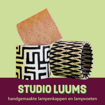 STUDIO LUUMS handgemaakte lampenkappen en lampvoeten beschikbaar voor biedingen