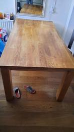 Eiken eettafel 6 personen, Huis en Inrichting, Ophalen, Gebruikt