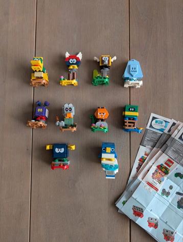 10 x super mario mini complete serie 71402 beschikbaar voor biedingen
