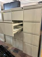 7 stuks metalen hangmappenkasten van 45 B x135 H en 75 D, Ophalen, Minder dan 50 cm, Gebruikt, 100 tot 150 cm