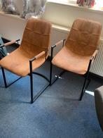 Eetkamer stoel., Ophalen, Gebruikt, Bruin, Twee