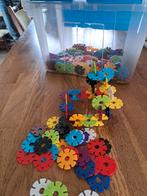 Clicks - contructie schijven - bouwstenen in opbergdoos, Kinderen en Baby's, Speelgoed | Bouwstenen, Ophalen of Verzenden, Zo goed als nieuw