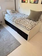 Ikea SLÄKT bedframe 90x200 (inclusief matras), Ophalen, Zo goed als nieuw, Eenpersoons