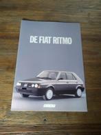 De Fiat Ritmo 6 / 1987 18 pag., Verzenden, Zo goed als nieuw, Overige merken