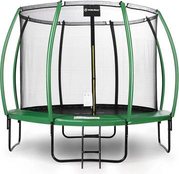Nieuwe trampoline 366cm incl net en trapje NERGENS GOEDKOPER beschikbaar voor biedingen