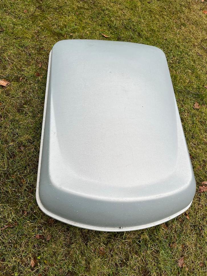 Skikoffer met dakdragers voor Audi A8 D3, Auto diversen, Dakkoffers, Gebruikt, Ophalen