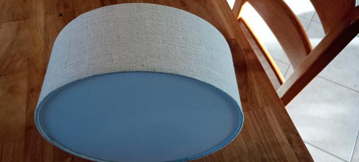 NOUS Living Daniel Plafondlamp (Ø32cm), Huis en Inrichting, Lampen | Lampenkappen, Zo goed als nieuw, Minder dan 25 cm, Rond, Wit