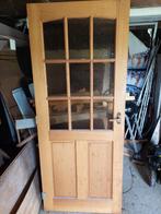 Binnendeur hardhout meranti, Ophalen, Gebruikt, 80 tot 100 cm, Binnendeur