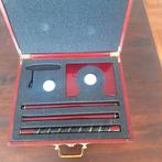 Kantoor Golf Putter Set in Houten Koffer, Sport en Fitness, Golf, Ophalen of Verzenden, Zo goed als nieuw, Set, Overige merken