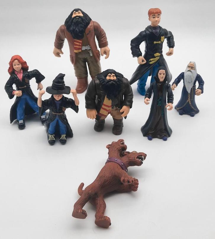 Harry Potter en 7 andere figuren bootleg, Verzamelen, Harry Potter, Gebruikt, Actiefiguurtje, Ophalen of Verzenden