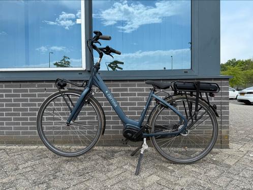 Cortina E-Common Family 600Wh accu, Fietsen en Brommers, Elektrische fietsen, Gebruikt, Cortina, 47 tot 51 cm, 50 km per accu of meer