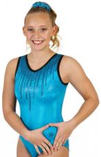 turnpakje maat S M L, Sport en Fitness, Turnen, Blauw, Nieuw, Maat 36 t/m 42, Ophalen of Verzenden