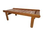Schitterende vintage slat bench bank Bernt Petersen design, Ophalen, Gebruikt