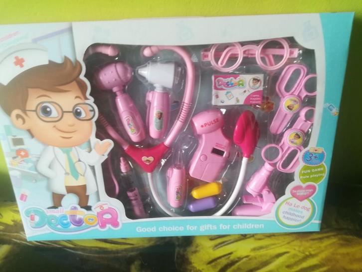 Dokterset voor kinderen, Kinderen en Baby's, Speelgoed | Overig, Nieuw, Jongen of Meisje, Ophalen of Verzenden