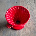 Rode Keramische Koffiefilterhouder, Ophalen of Verzenden, Nieuw