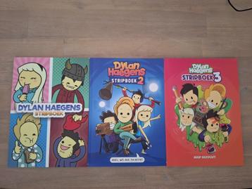 Dylan Haegens stripboek deel 1 deel 2 deel 3 beschikbaar voor biedingen
