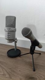 Studio microfoon Samson Gtrack GM1U + Q1U + pop filter, Verzenden, Gebruikt, Studiomicrofoon