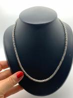 Z127 Prachtige zilveren koningsketting 51,5 cm | 33 gram, Sieraden, Tassen en Uiterlijk, Ophalen of Verzenden, Zo goed als nieuw