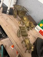 ijzeren paardenbeeldjes 3 sets, Verzamelen, Beelden en Beeldjes, Ophalen of Verzenden, Dier