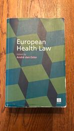 European health law, Boeken, Gelezen, Ophalen of Verzenden