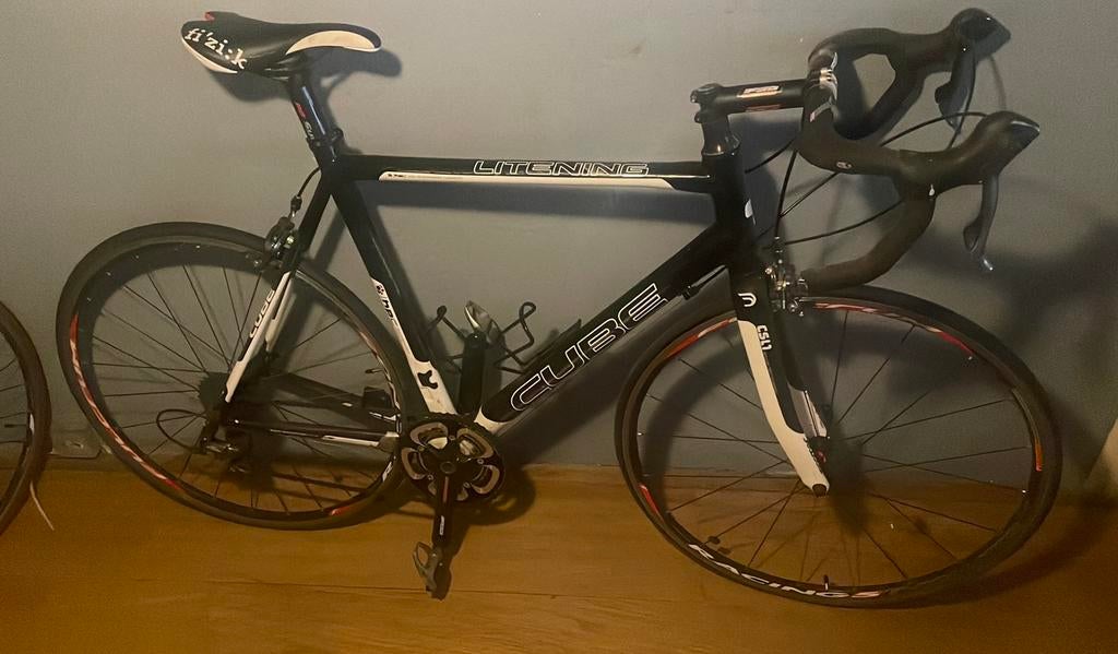 Cube litening hpc 59 cm full carbon racefiets, Gebruikt, Carbon, Heren, 57 tot 61 cm