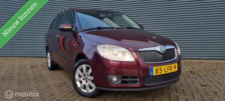 Skoda Fabia Combi 1.4-16V Ambition Business Line, Auto's, Skoda, Bedrijf, Te koop, Fabia, ABS, Airbags, Airconditioning, Alarm