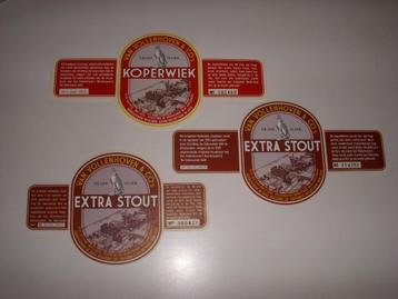 3 Etiketten Van Vollenhoven bier, 2014-2015 beschikbaar voor biedingen