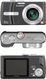 Panasonic Lumix DMC-TZ1 - Zwart, Gebruikt, Compact, Ophalen of Verzenden, 5 Megapixel