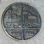 Speldje Nederlandse Spoorwegen 1839-1964, Verzamelen, Speldjes, Pins en Buttons, Ophalen, Gebruikt, Transport, Speldje of Pin