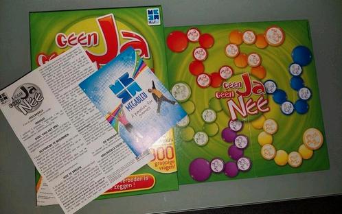 Geen Ja Geen Nee - Megableu gezelschapsspel, Hobby en Vrije tijd, Gezelschapsspellen | Bordspellen, Gebruikt, Vijf spelers of meer