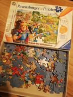 Tiptoi puzzel, het ridderkasteel, Kinderen en Baby's, Ophalen of Verzenden, Zo goed als nieuw, Puzzelen