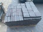 Biesmelle gebakken klinkers dikformaat oprit antraciet look, Tuin en Terras, Terrasdelen en Vlonders, Ophalen, Zo goed als nieuw