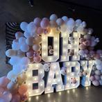LICHTLETTERS HUREN BABYSHOWER GENDERREVEAL FEEST, Hobby en Vrije tijd, Feestartikelen | Verhuur, Ophalen, Nieuw, Geboorte of Huwelijk