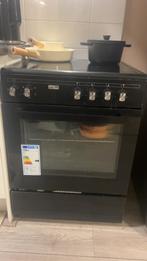 Inductie Fornuis - Industriële Look, Witgoed en Apparatuur, Fornuizen, Gebruikt, Inductie, 85 tot 90 cm, 4 kookzones